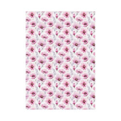 Kuviokartonki A4, 12 Unikot vaal.pun, 5 arkkia