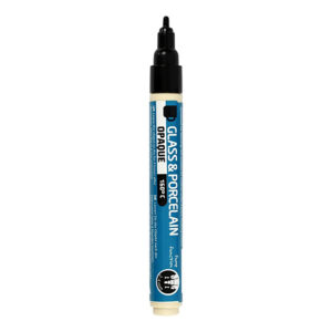 Creotime lasi-ja posliinitussi 2-4mm, peittävä musta