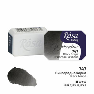 Rosa Gallery akvarellinappi, 747 Black Grape