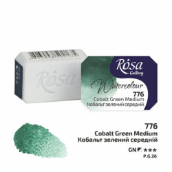 Rosa Gallery akvarellinappi, 776 Cobalt Green Medium