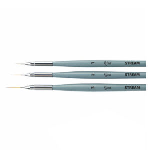 Rosa Stream 123/3 synteettinen Liner akvarellisivellin, koko 2