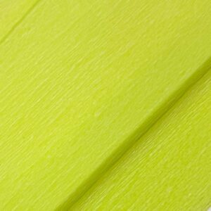 Joustava kreppipaperi 50x250cm, Limen vihreä