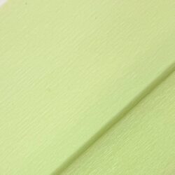 Joustava kreppipaperi 50x250cm, Vaaleanvihreä