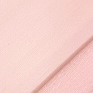 Joustava kreppipaperi 50x250cm, Vaalea roosa