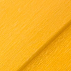 Joustava kreppipaperi 50x250cm, Keltainen