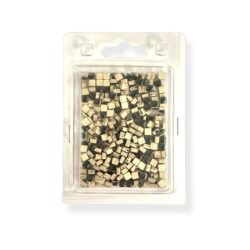 Keramiikka mosaiikki 5x5mm 50g, musta