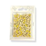 Keramiikka mosaiikki 5x5mm 50g, keltainen