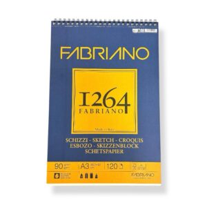 Fabriano Sketch luonnoslehtiö 90g A3