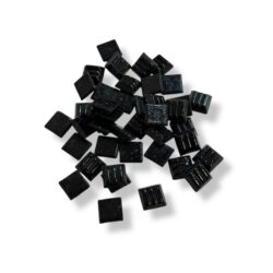 Efco Mosaix Pro, lasimosaiikkipala 10x10mm 200g, black