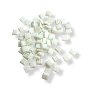 Efco Mosaix Pro, lasimosaiikkipala 10x10mm 200g, white