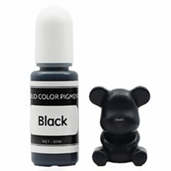 UV hartsi peittävä väripigmentti, Black