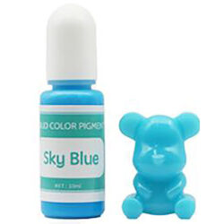 UV hartsi peittävä väripigmentti, Sky Blue