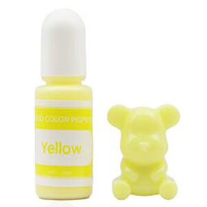 UV hartsi peittävä väripigmentti, Yellow