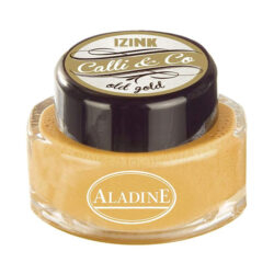Aladine kalligrafiamuste 15ml, Old gold