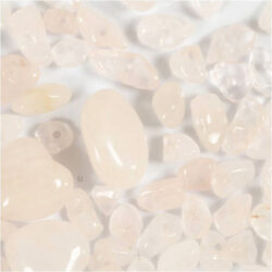 Kristallihelmet, Ruusukvartsi, 7-12mm, rosa