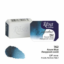 Rosa Gallery akvarellinappi, 762 Azure Blue
