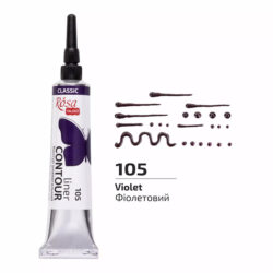 Rosa Talent Ääriviivaväri 20ml, 105 Violet