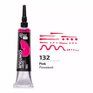 Rosa Talent Ääriviivaväri 20ml, 132 Fluor. Pink