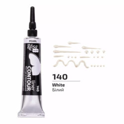 Rosa Talent Ääriviivaväri 20ml, 140 Pearl White
