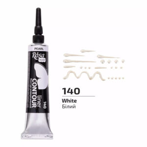 Rosa Talent Ääriviivaväri 20ml, 140 Pearl White