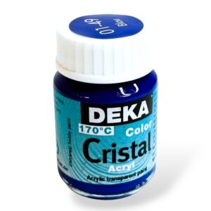 Deka Cristal lasimaali 25ml, 49 Sininen