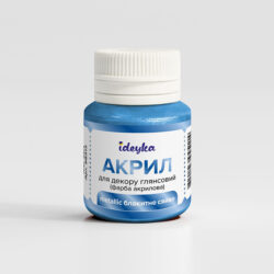 Ideyka Akryylimaali 20ml, 313 Metallic Blue