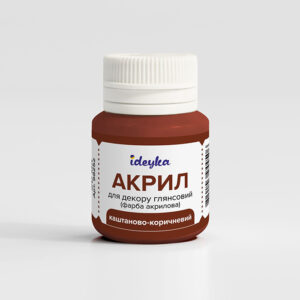 Ideyka Akryylimaali 20ml, 252 Chestnut Brown