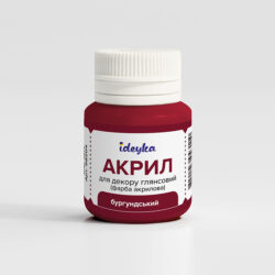 Ideyka Akryylimaali 20ml, 204 Burgundy