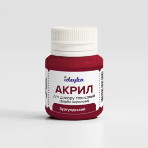 Ideyka Akryylimaali 20ml, 204 Burgundy