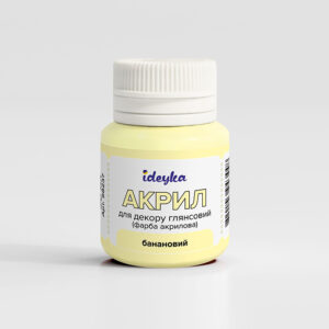 Ideyka Akryylimaali 20ml, 237 Glossy Banana