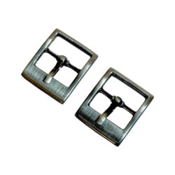 Metallisolki 18mm, mattamusta 2kpl