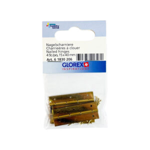 Saranat 15x40mm, kulta 4kpl