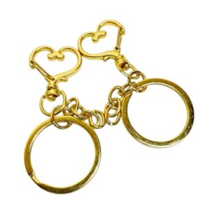 Avainrengas sydän, kulta 2kpl