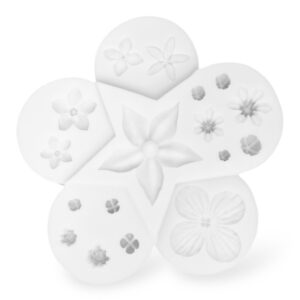 Silikonimuotti, Kukkalajitelma