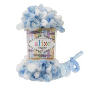Alize Puffy Color lanka 100g, 5865 Poutapilvi