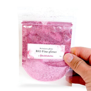 BIO Fine Glitter 14g, KFJ920 Vaalea Roosa