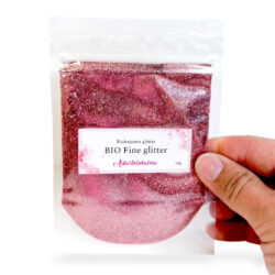 BIO Fine Glitter 14g, KFJ900 Ruusukulta
