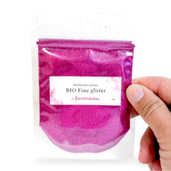 BIO Fine Glitter 14g, KFJ009 Tumma Roosa