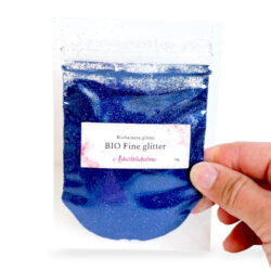 BIO Fine Glitter 14g, KFJ705 Tummansininen