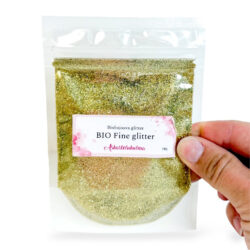 BIO Fine Glitter 14g, KFJ002 Kirkas kulta