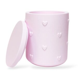 Silikonimuotti, Kannellinen sydänpurkki