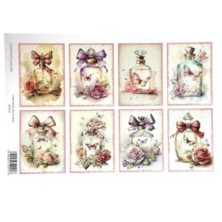 Kuva-arkki A4, CLA403 Parfyymipullot