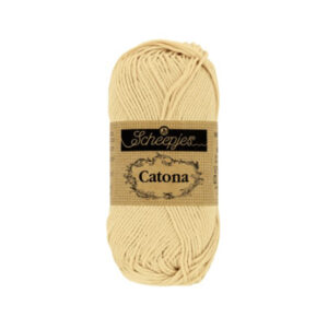 Scheepjes Catona puuvillalanka 50g, 404 Beige