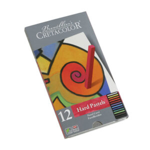 Cretacolor Hard Pastels, kovat pastelliliidut 12 kpl