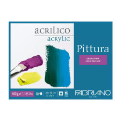 Fabriano Pittura akryylivärilehtiö 400g, 30x40cm