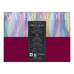 Fabriano Watercolour akvarellilehtiö 200g, 18x24cm