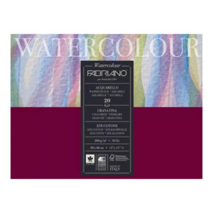 Fabriano Watercolour akvarellilehtiö 200g, 24x32cm