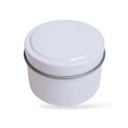 Kannellinen metallipurkki, Valkoinen