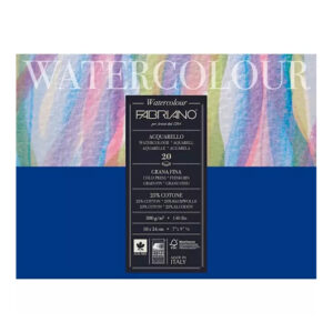 Fabriano Watercolour akvarellilehtiö 300g, 18x24cm
