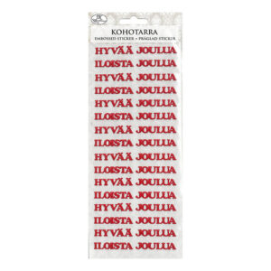 Kohotarra, 8979 Hyvää Joulua punainen